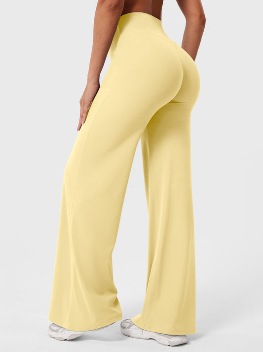 CurveFlex | Hoge Taille Straight-Leg Legging - Botergeel