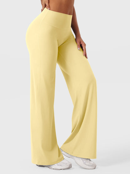 CurveFlex | Hoge Taille Straight-Leg Legging - Botergeel