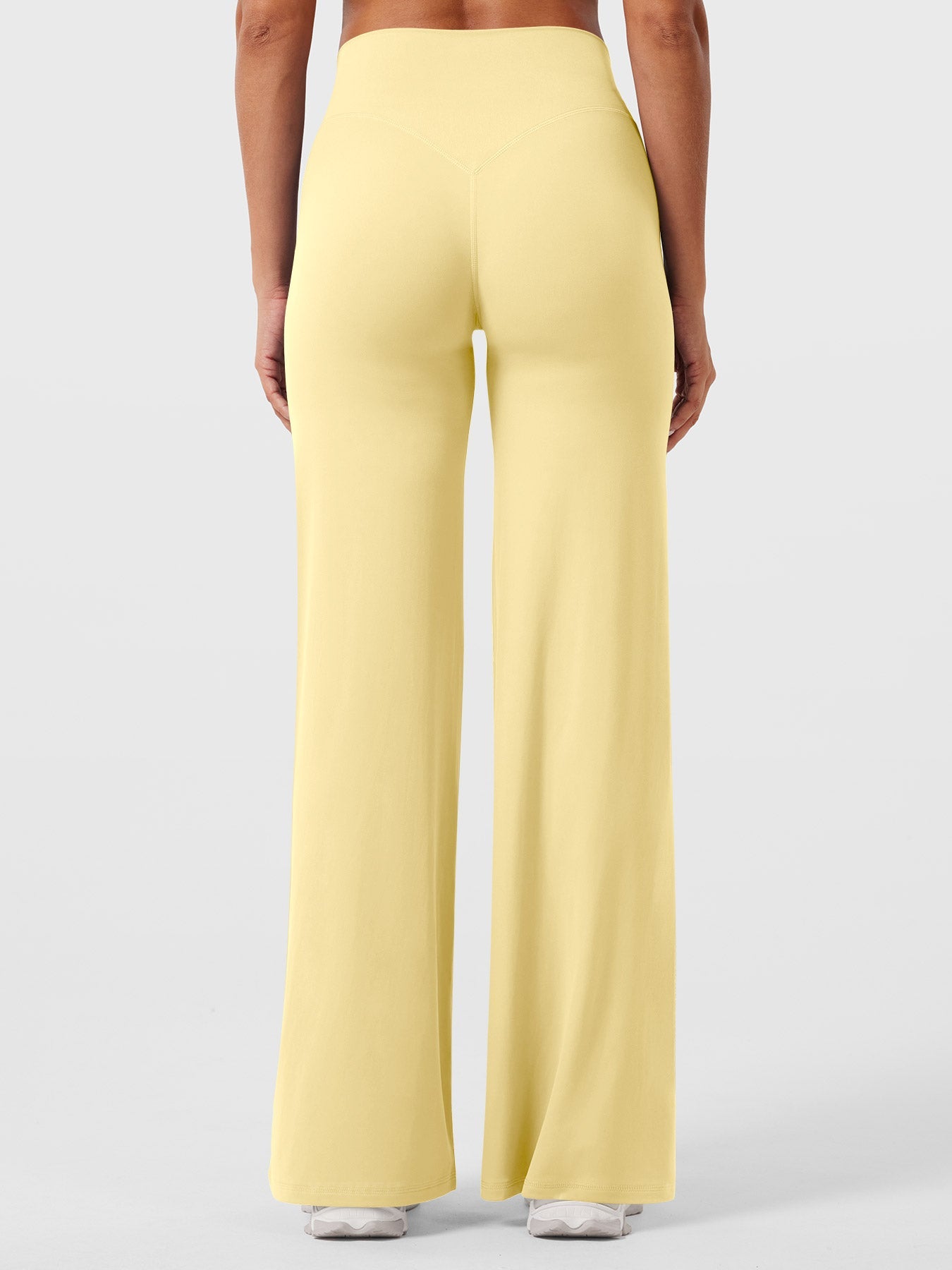 CurveFlex | Hoge Taille Straight-Leg Legging - Botergeel