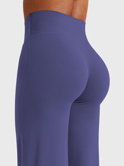 CurveFlex | Hoge Taille Straight-Leg Legging - Diep kobalt