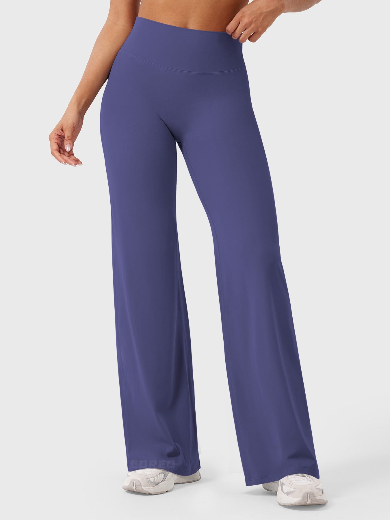 CurveFlex | Hoge Taille Straight-Leg Legging - Diep kobalt