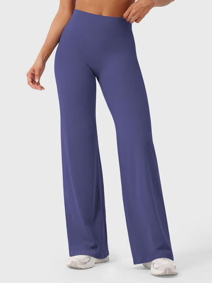CurveFlex | Hoge Taille Straight-Leg Legging - Diep kobalt