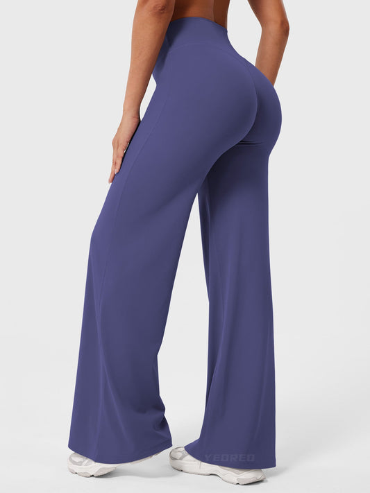 CurveFlex | Hoge Taille Straight-Leg Legging - Diep kobalt