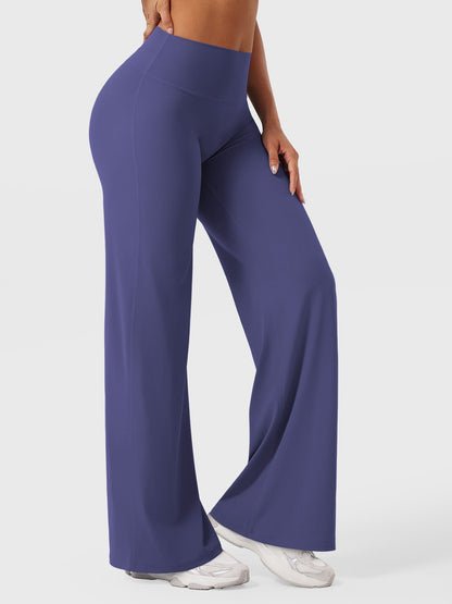 CurveFlex | Hoge Taille Straight-Leg Legging - Diep kobalt