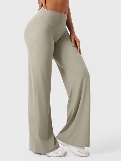 CurveFlex | Hoge Taille Straight-Leg Legging - Licht zand