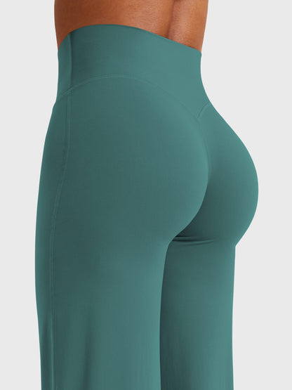 CurveFlex | Hoge Taille Straight-Leg Legging - Mediterraan