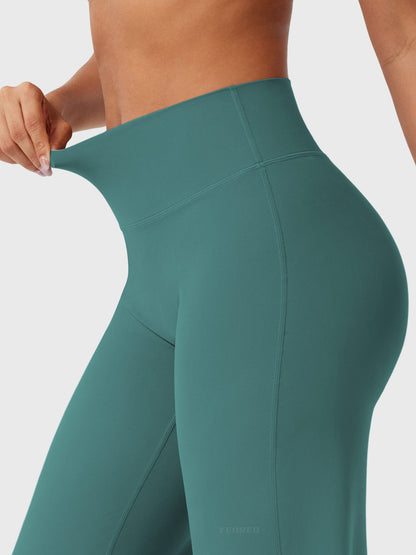 CurveFlex | Hoge Taille Straight-Leg Legging - Mediterraan