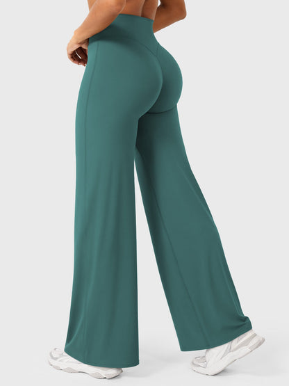 CurveFlex | Hoge Taille Straight-Leg Legging - Mediterraan