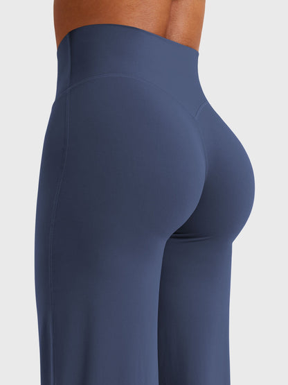 CurveFlex | Hoge Taille Straight-Leg Legging - Marineblauw