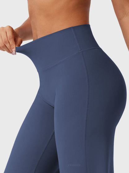 CurveFlex | Hoge Taille Straight-Leg Legging - Marineblauw